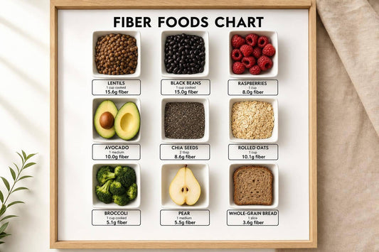Fiber Foods Chart