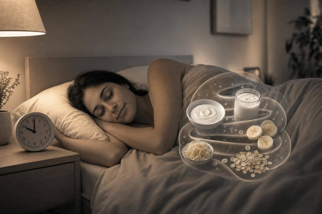 Prebiotics, Probiotics, Postbiotics for Better Sleep