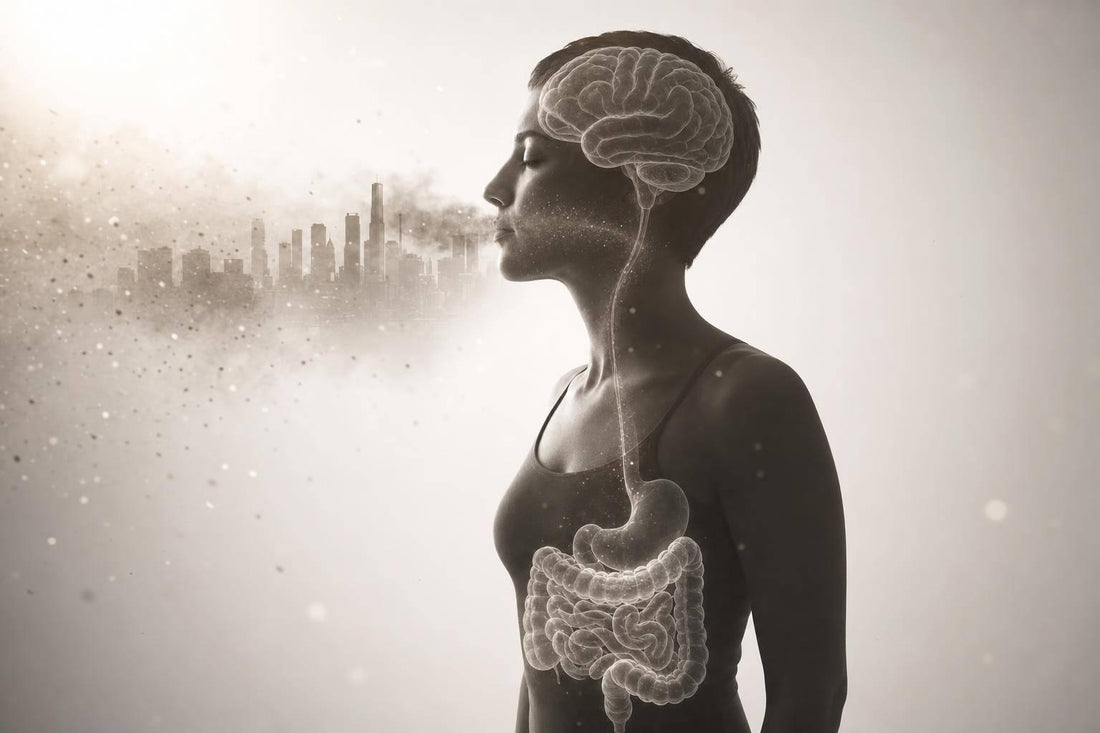 PM2.5 Exposure and Gut-Brain Dysregulation