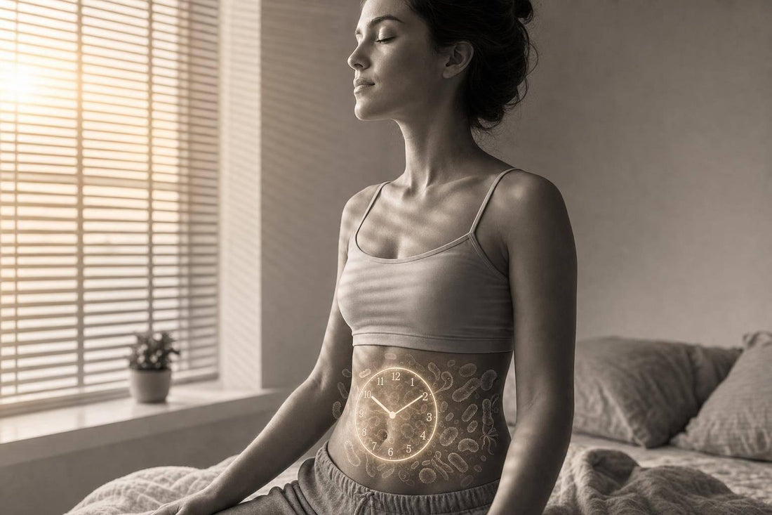 Circadian Rhythm and Gut Microbes in Cortisol Control