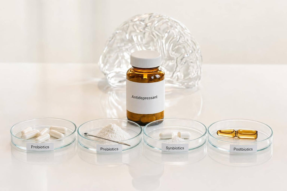 Adjunct Biotics in Depression Trials: Comparison