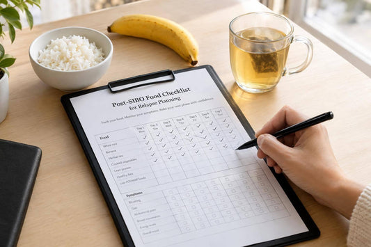 Post-SIBO Food Checklist for Relapse Planning